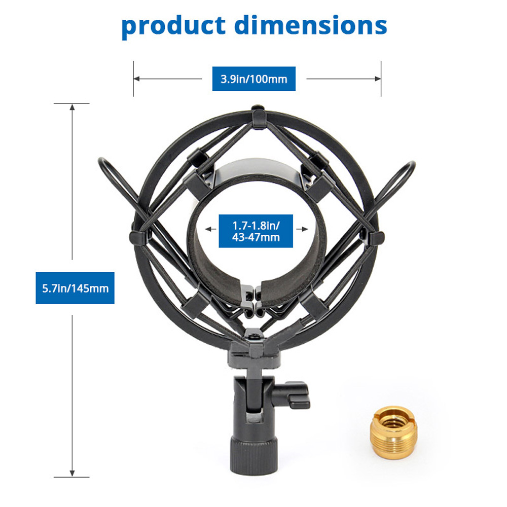 Universal Microphone Shock Mou - Microphone Shock Mount Universal 评论和价格