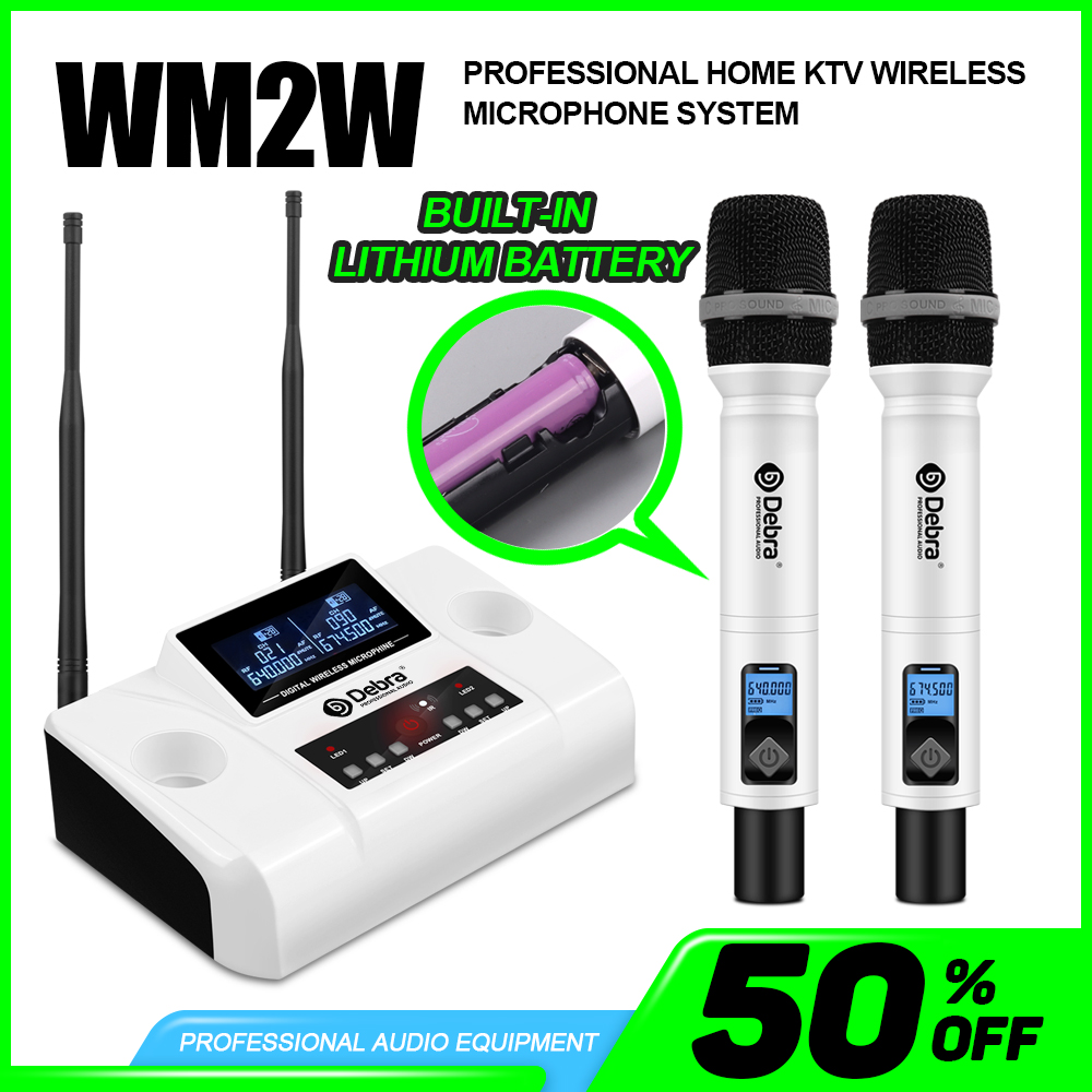 Debra New WM2W Wireless Microp - Rechargeable Wireless Mic Lithium Battery 评论和价格