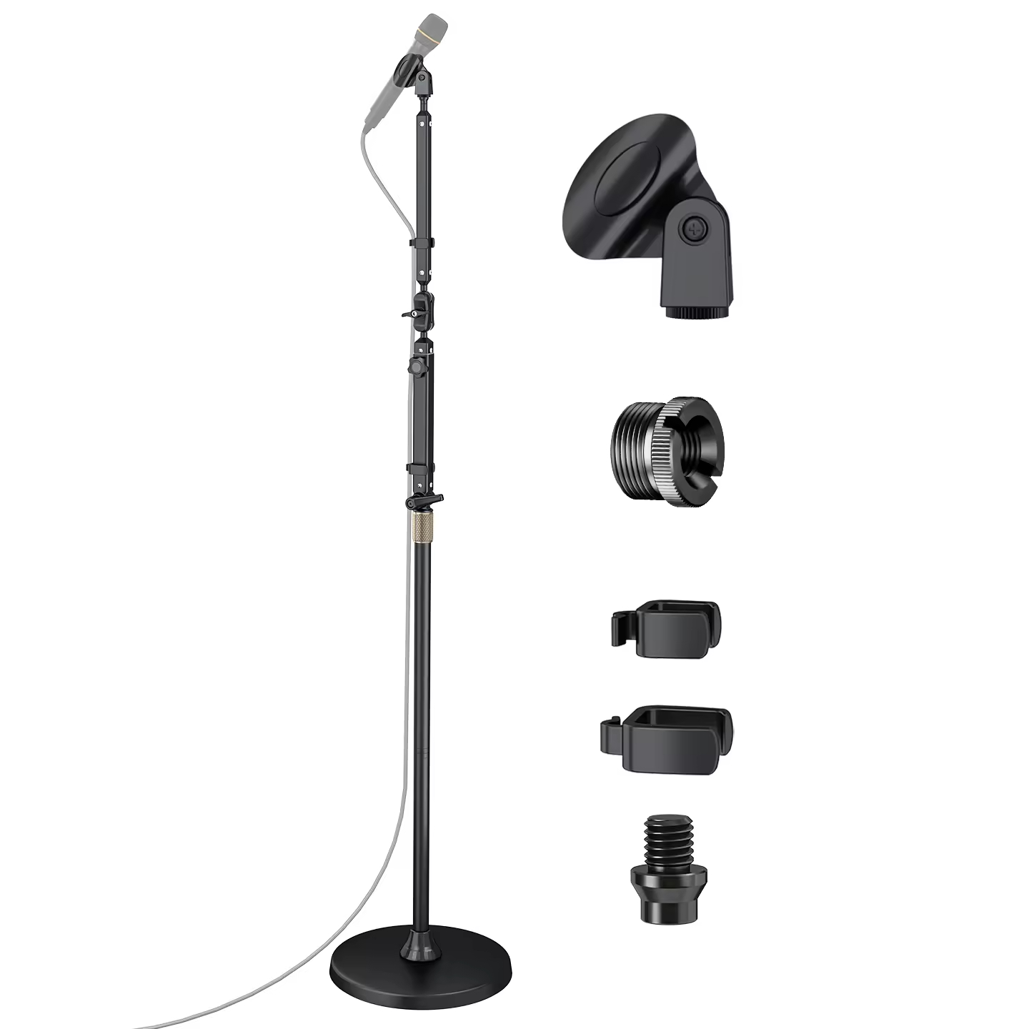 Telescopic Metal Boom Arm Floo - Microphone Stand Boom Arm Floor 评论和价格