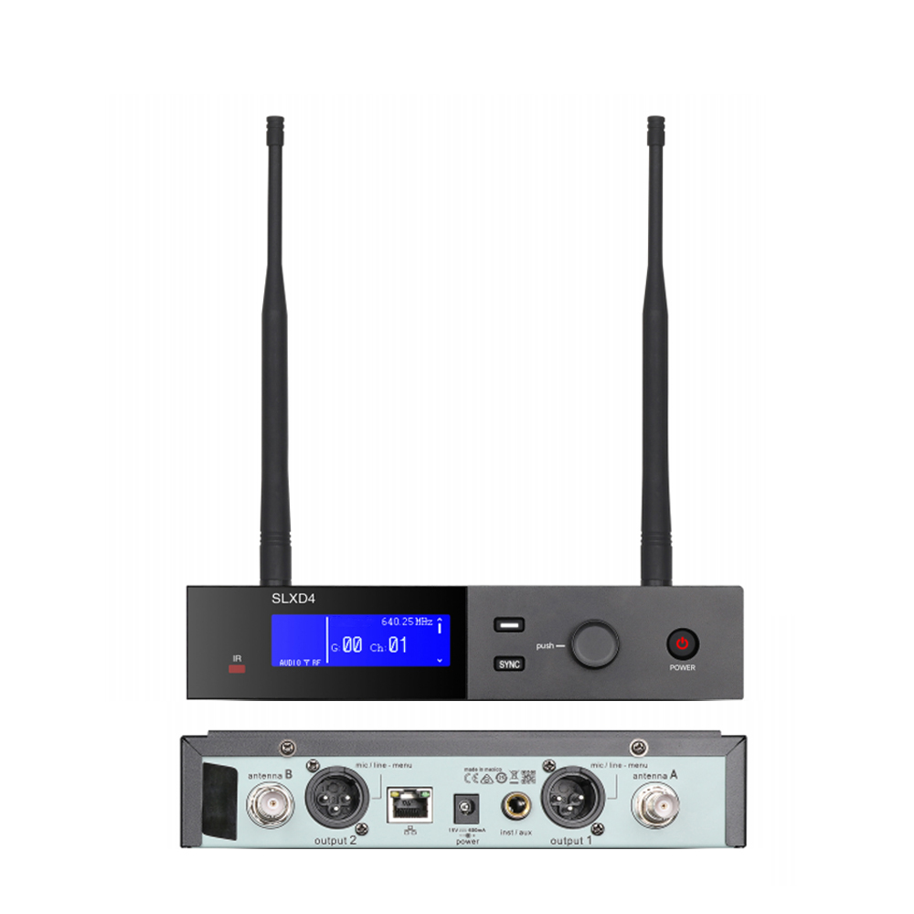SLXD4 SLXD2 Dual Channel Mic S - Uhf Wireless Microphone System Dual Channel 评论和价格