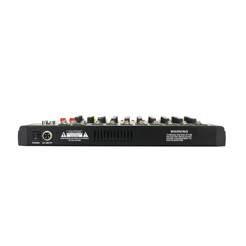 8 Channel Audio Mixer with 99  - Karaoke Amplifier Mixer Bluetooth 评论和价格