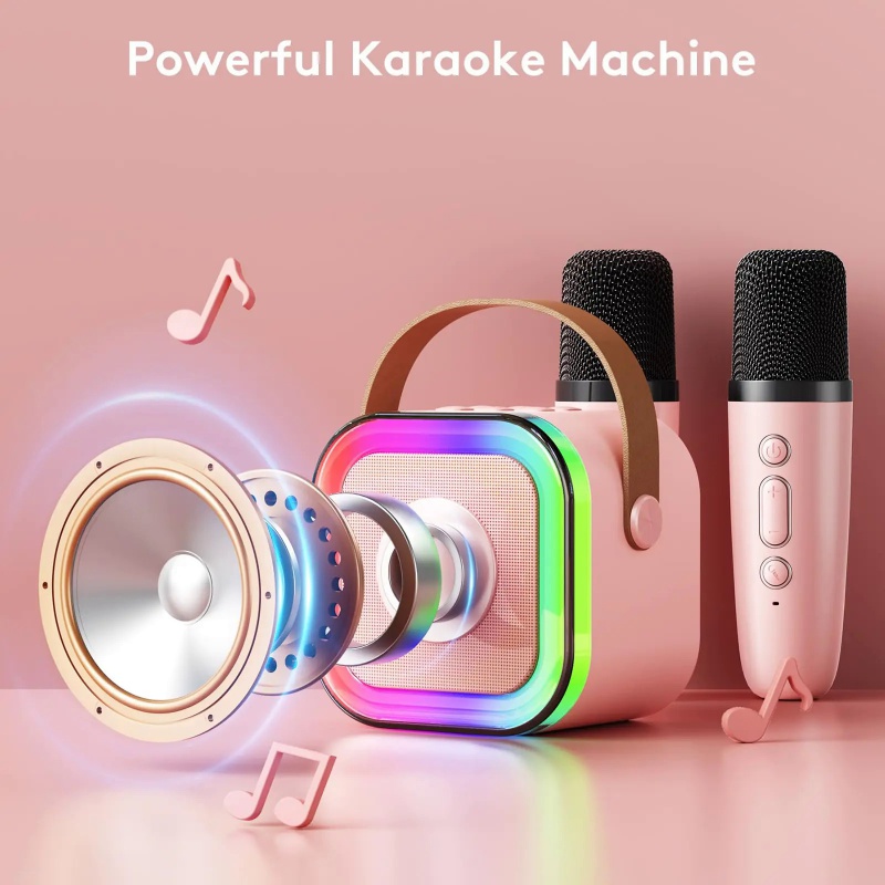K12 karaoke machine with 1-2 w - Bluetooth Karaoke Microphone Handheld 评论和价格