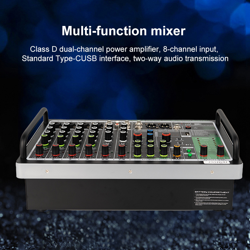 Rechargeable 18000mA Battery 8 - Karaoke Amplifier Mixer Bluetooth 评论和价格