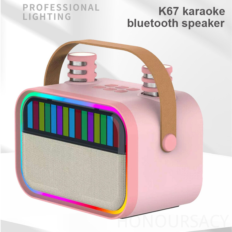 NEW Bluetooth Karaoke Speaker  - Karaoke Machine Portable With 2 Mic 评论和价格