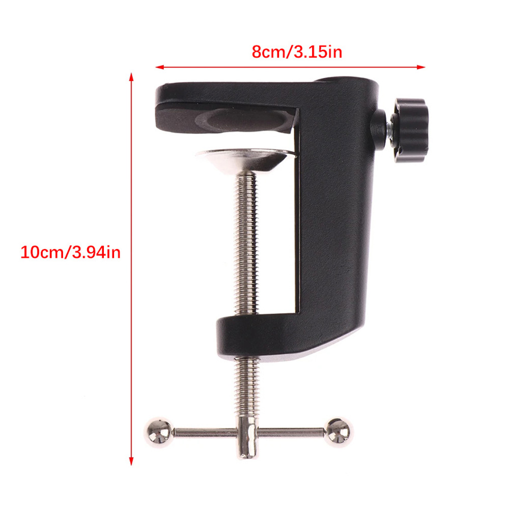 C-Shaped Clip Desk Table Mount - Microphone Shock Mount Universal 评论和价格