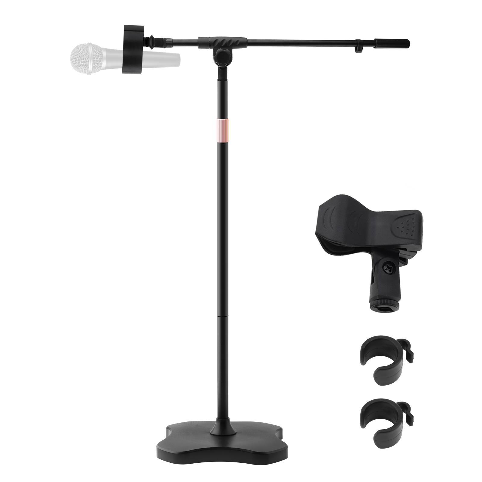 46-72 inch Adjustable Micropho - Microphone Stand Boom Arm Floor 评论和价格