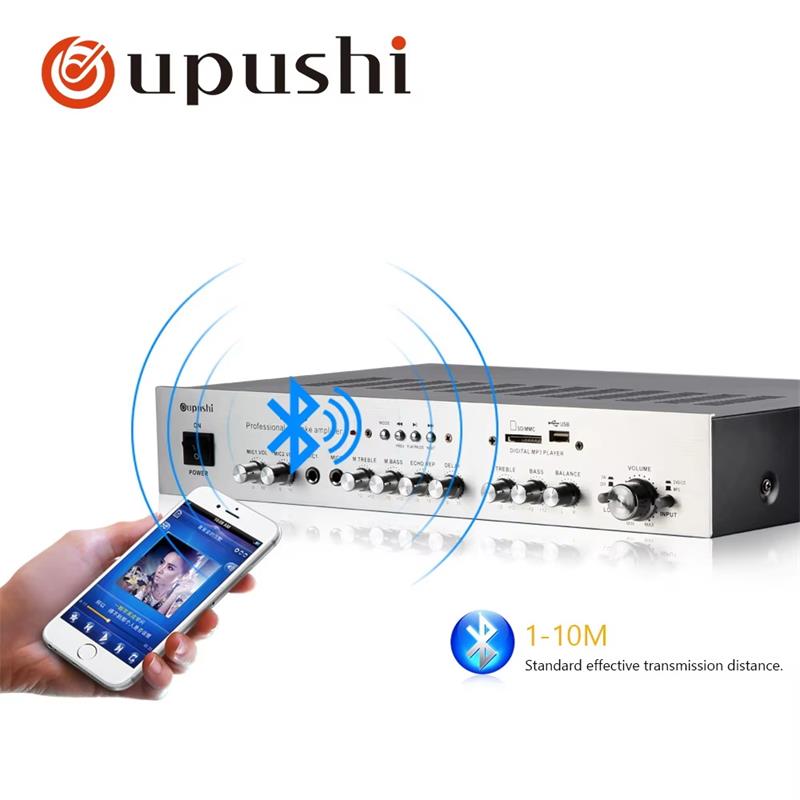 Oupushi 5 channel karaoke ampl - Karaoke Amplifier Mixer Bluetooth 评论和价格
