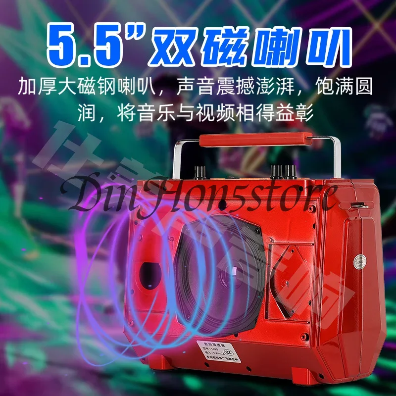 Karaoke Machine with Lyrics Di - Karaoke Machine Portable With 2 Mic 评论和价格