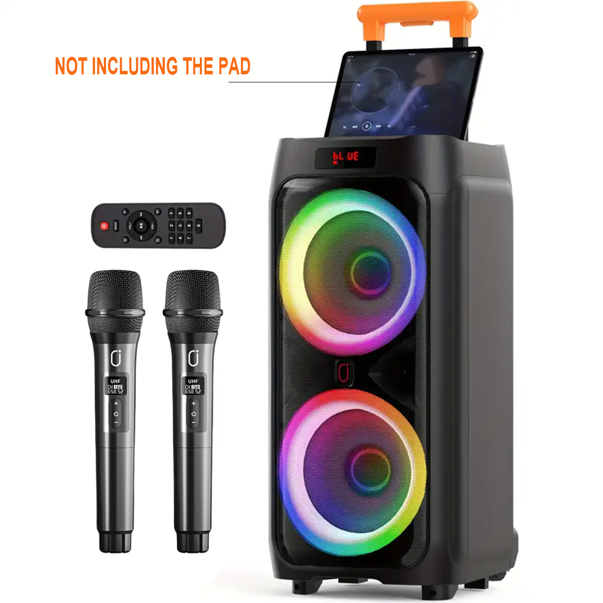 Jyx T9 Karaoke Machine with 2  - Pa Sound System Battery Portable Outdoor 评论和价格