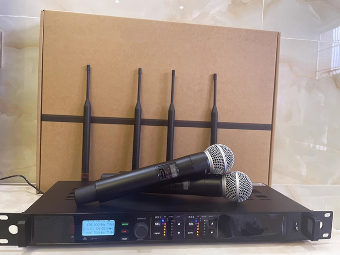 635-668nhz ULXD4D True Diversi - Uhf Wireless Microphone System Dual Channel 评论和价格