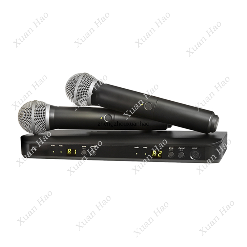 Professional BLX8 UHF Dual Cha - Uhf Wireless Microphone System Dual Channel 评论和价格