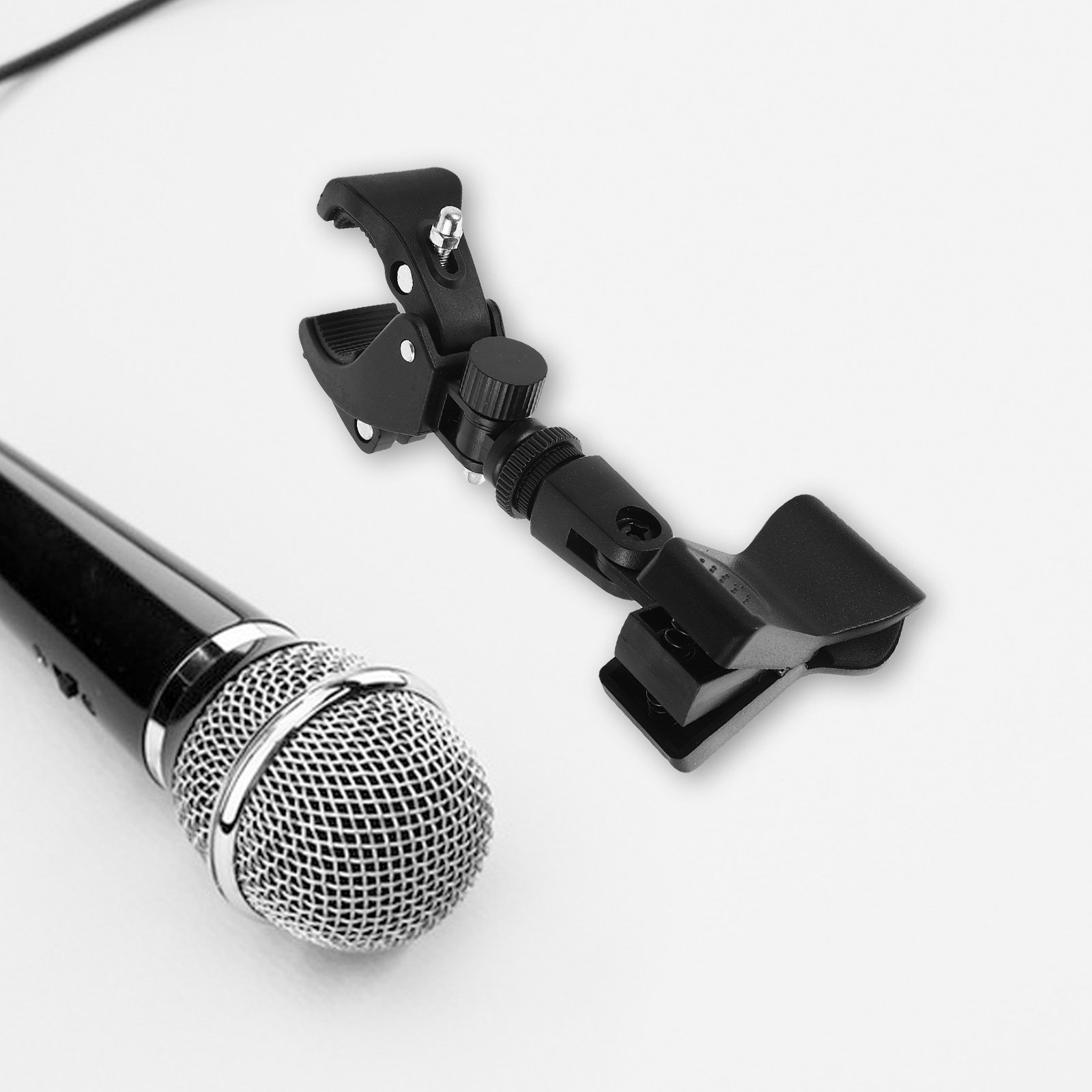 2Pcs Plastic Mic Stand Holder  - Microphone Shock Mount Universal 评论和价格