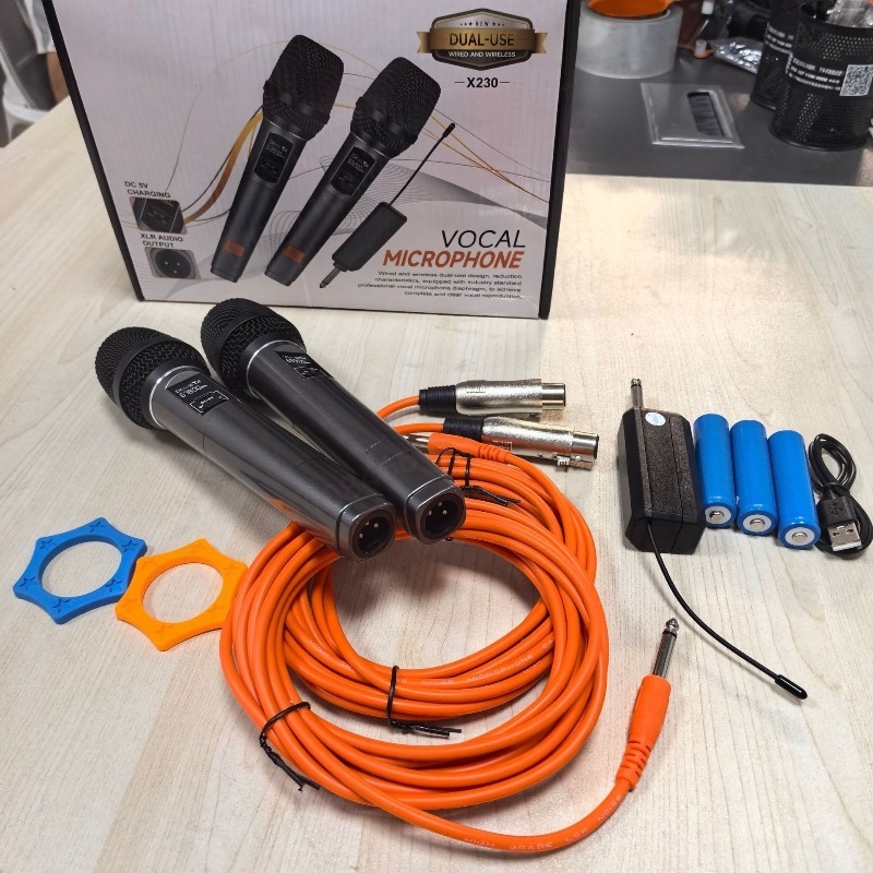 X230 Universal Wireless Microp - Rechargeable Wireless Mic Lithium Battery 评论和价格