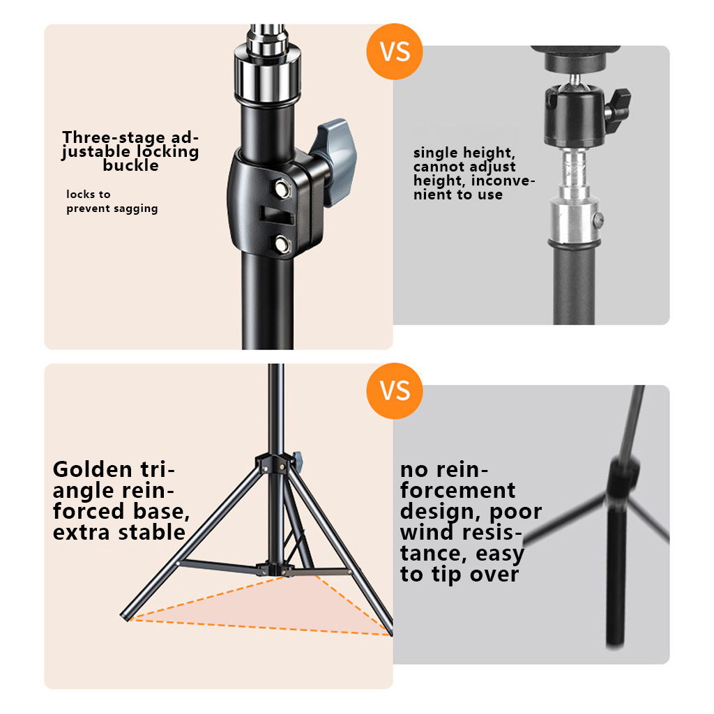 1.7M Adjustable Microphone Flo - Microphone Stand Boom Arm Floor 评论和价格