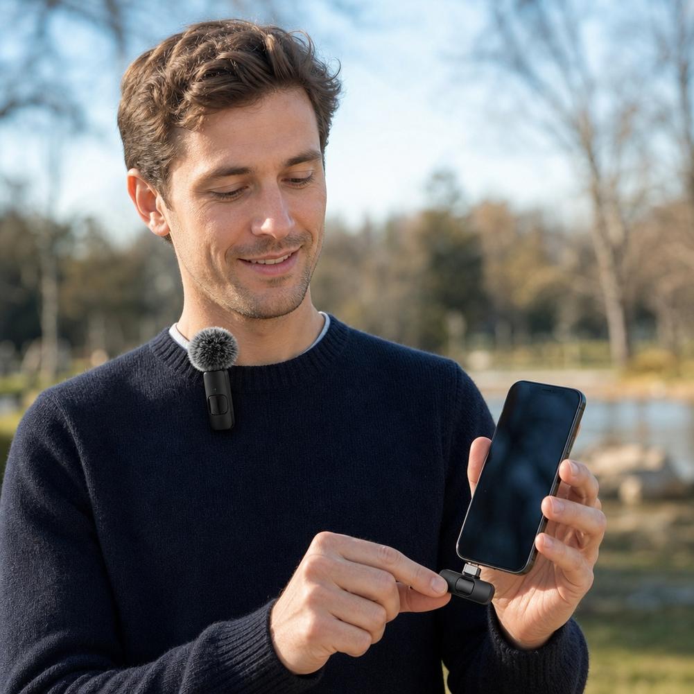 Wireless Lavalier Microphone T - Wireless Lavalier Microphone Dual Receiver 评论和价格