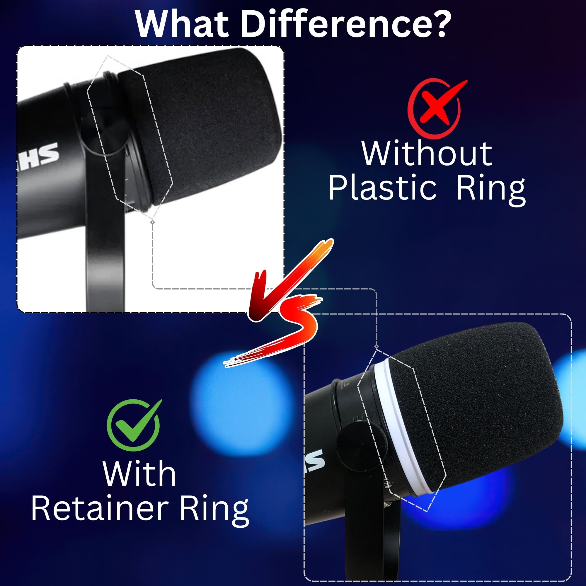 Foam Microphone Covers with Re - Microphone Pop Filter Foam Windscreen 评论和价格