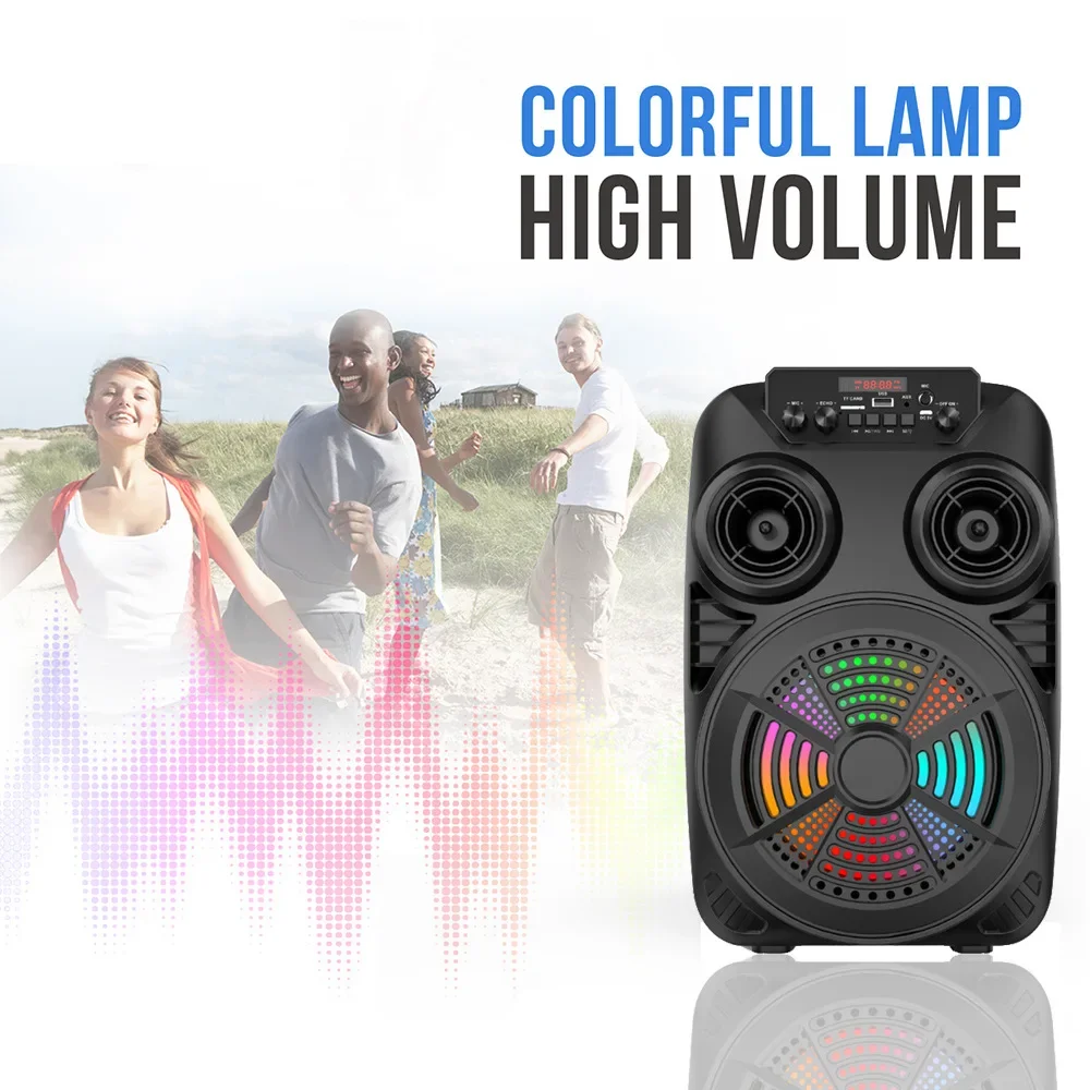 High Power Bluetooth Speakers  - Karaoke Speaker System 100W Rgb 评论和价格