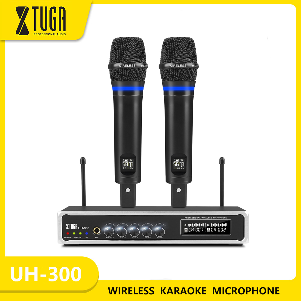 XTUGA UH300 UHF Professional W - Bluetooth Karaoke Microphone Handheld 评论和价格