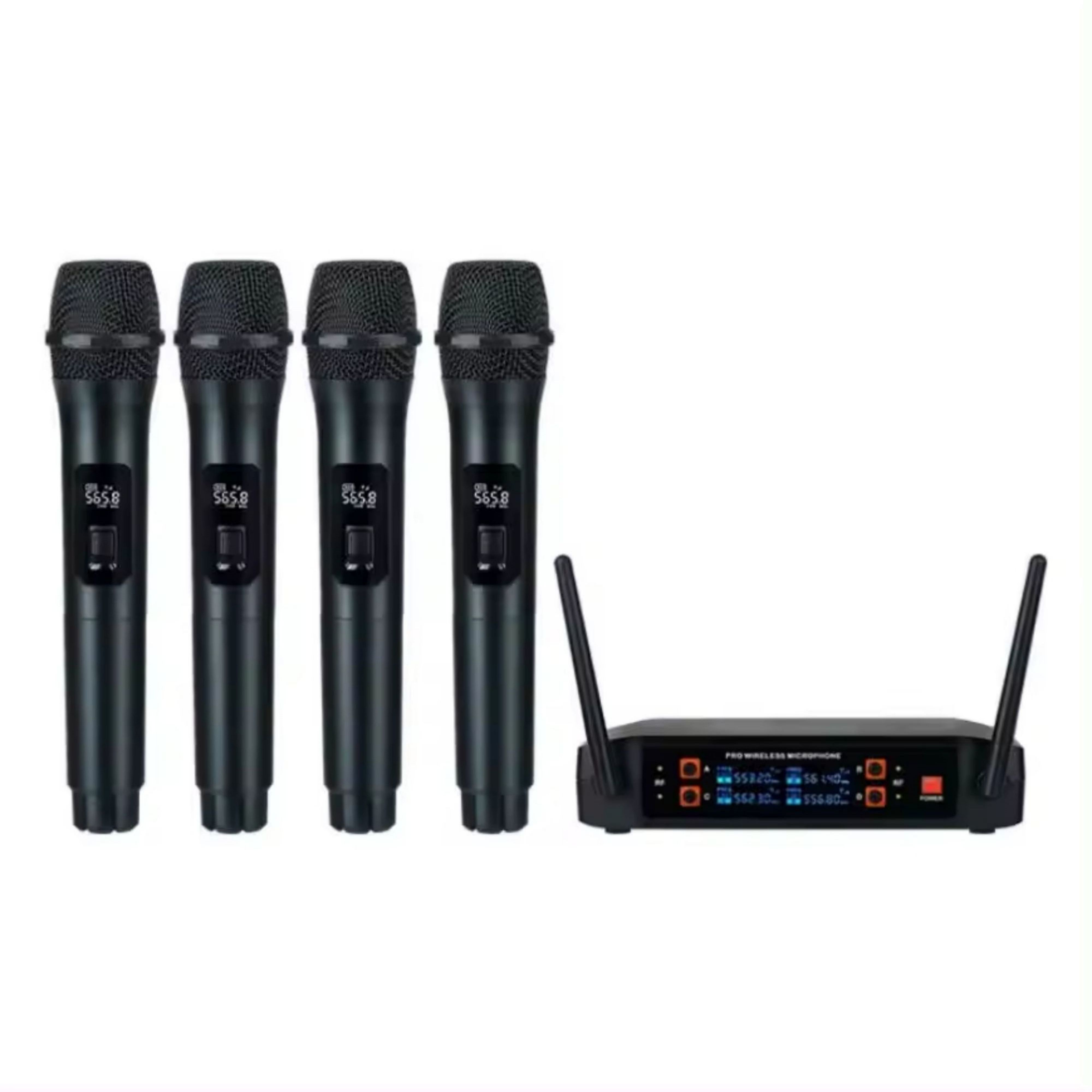 High-quality TXP-U4 4 Channel  - Uhf Wireless Microphone System Dual Channel 评论和价格