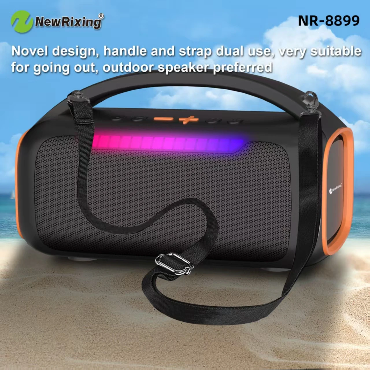 NewRixing 30W Bluetooth Speake - Karaoke Machine Portable With 2 Mic 评论和价格