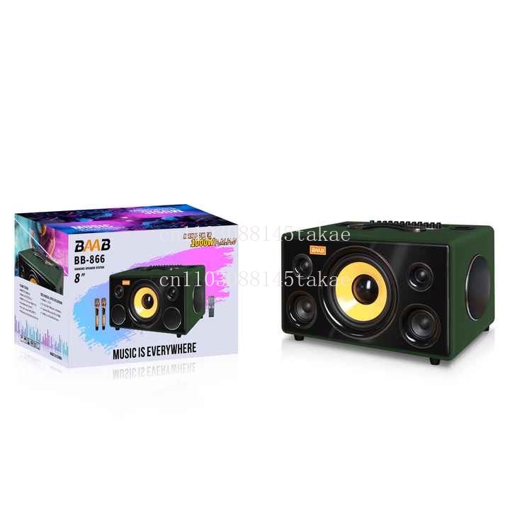 Professional 8-Inch HIFI Bass  - Karaoke Speaker System 100W Rgb 评论和价格