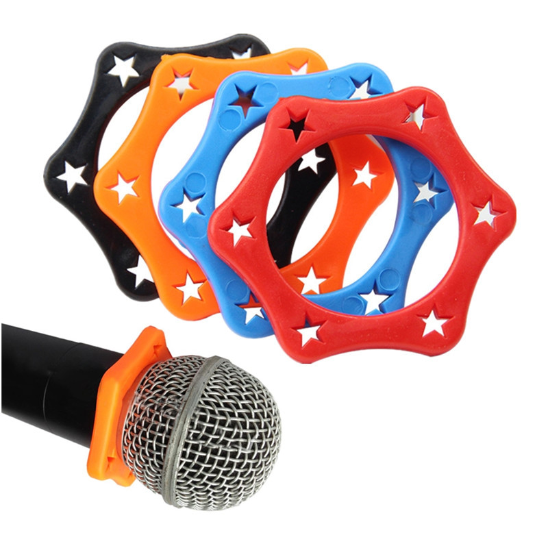 5Pcs Silicone Wireless Handhel - Microphone Shock Mount Universal 评论和价格