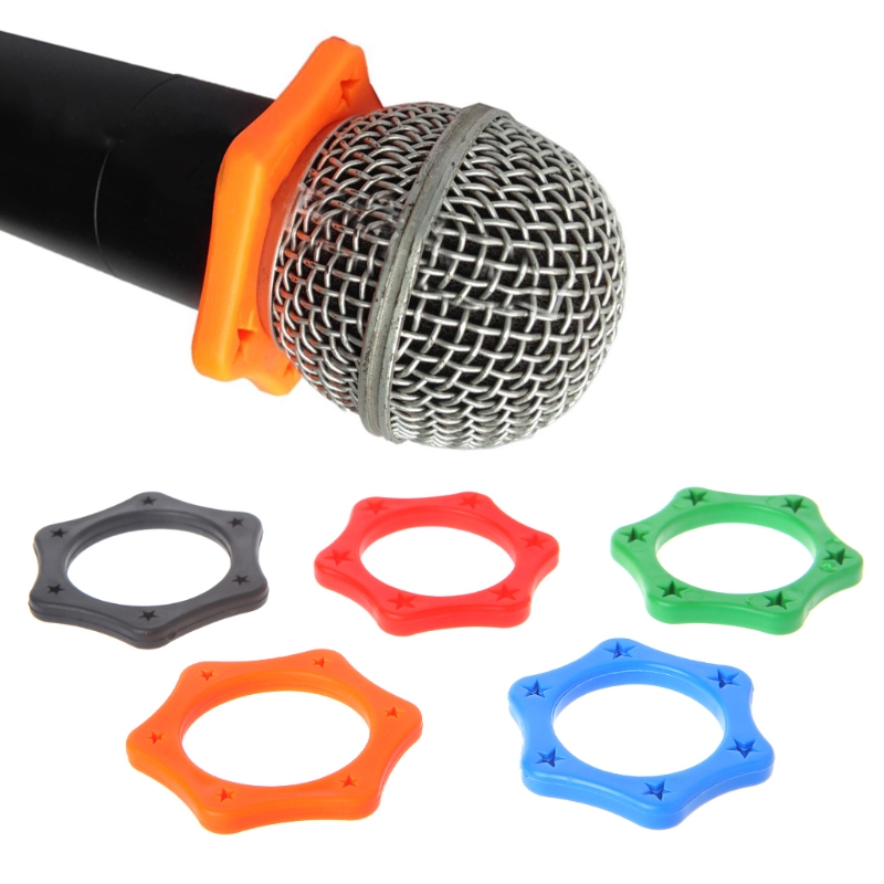 5Pcs Silicone Wireless Handhel - Microphone Shock Mount Universal 评论和价格